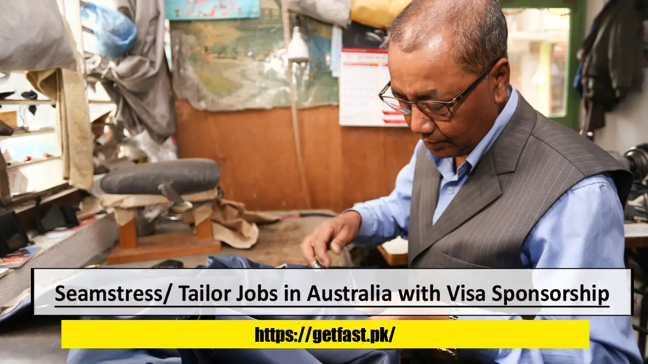Seamstress/ Tailor Jobs in Australia with Visa Sponsorship