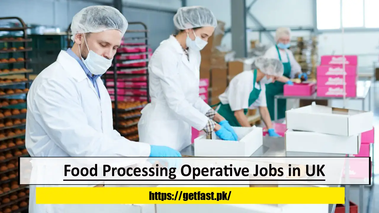 Food Processing Operative Jobs in UK