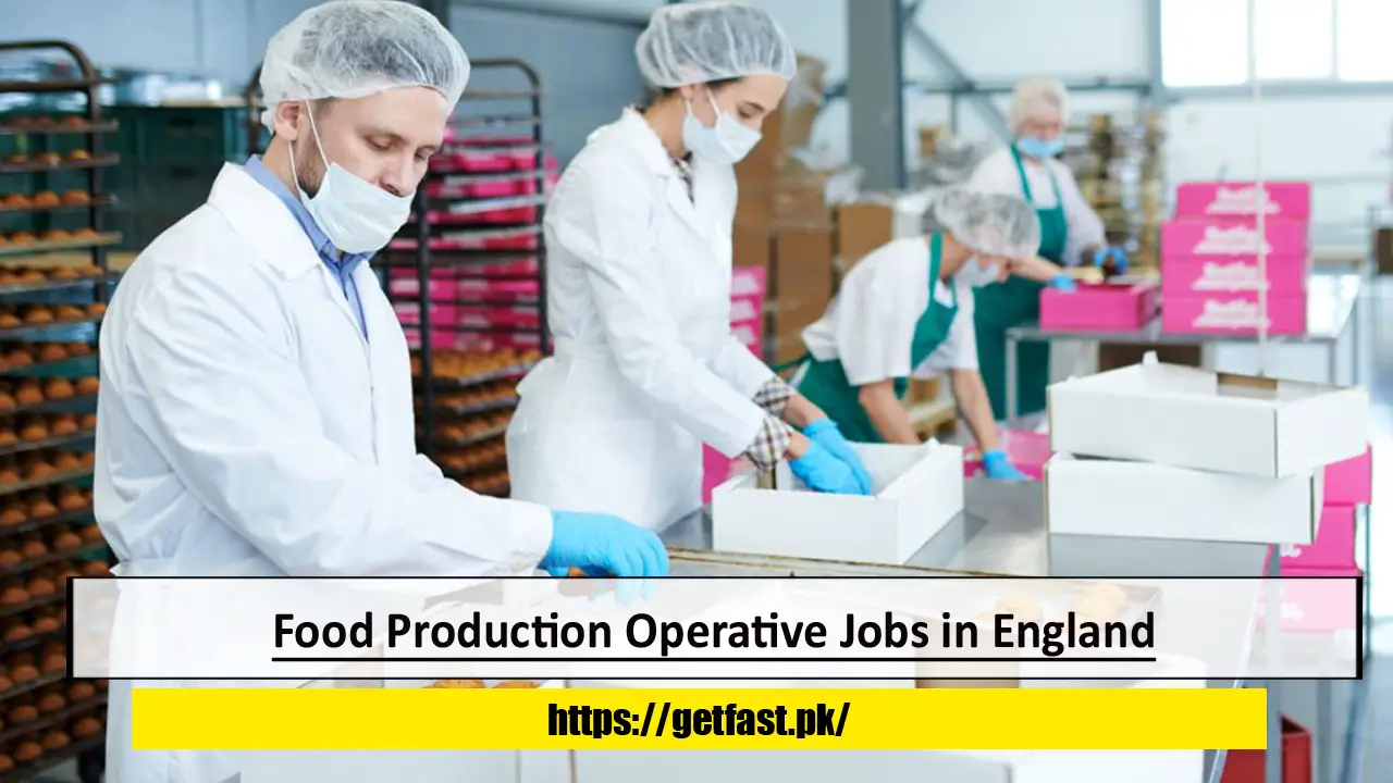 Food Production Operative Jobs in England