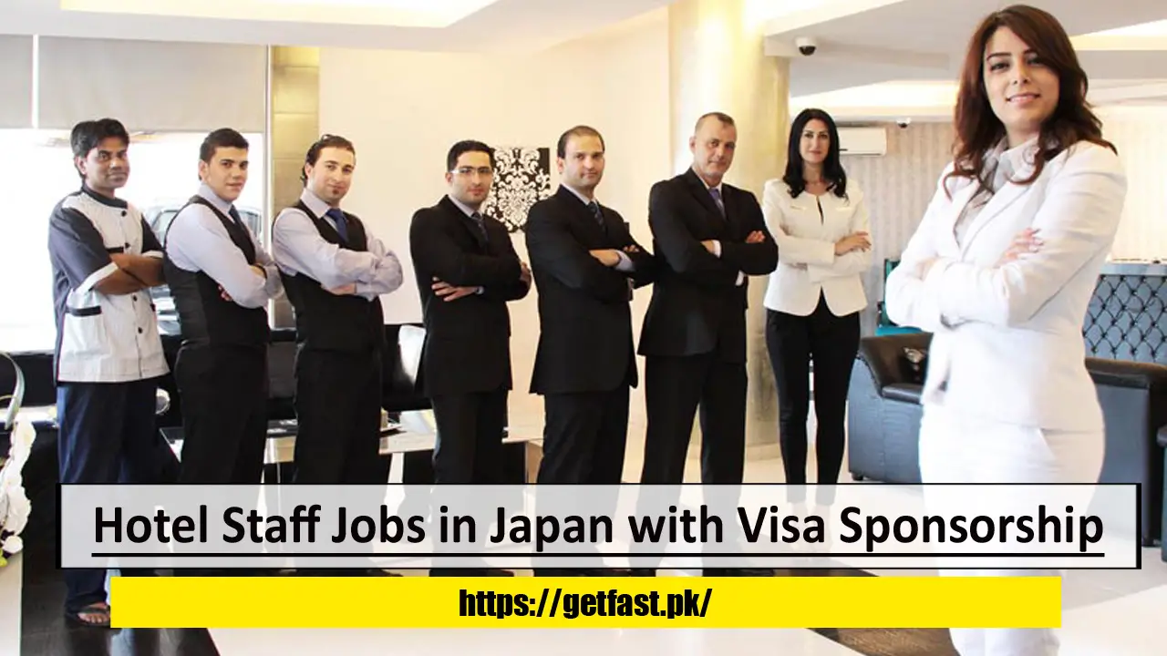 Hotel Staff Jobs in Japan with Visa Sponsorship