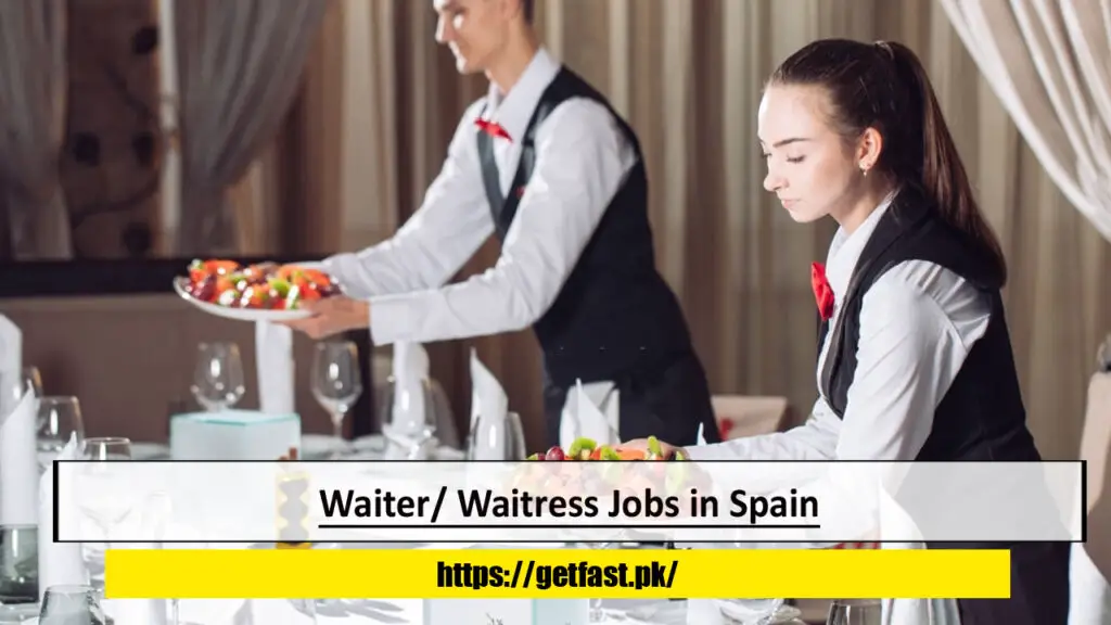 Waiter/ Waitress Jobs in Spain