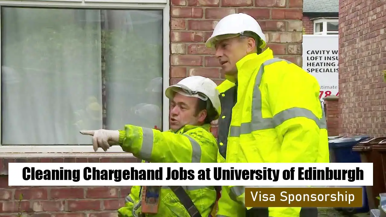 Cleaning Chargehand Jobs at University of Edinburgh
