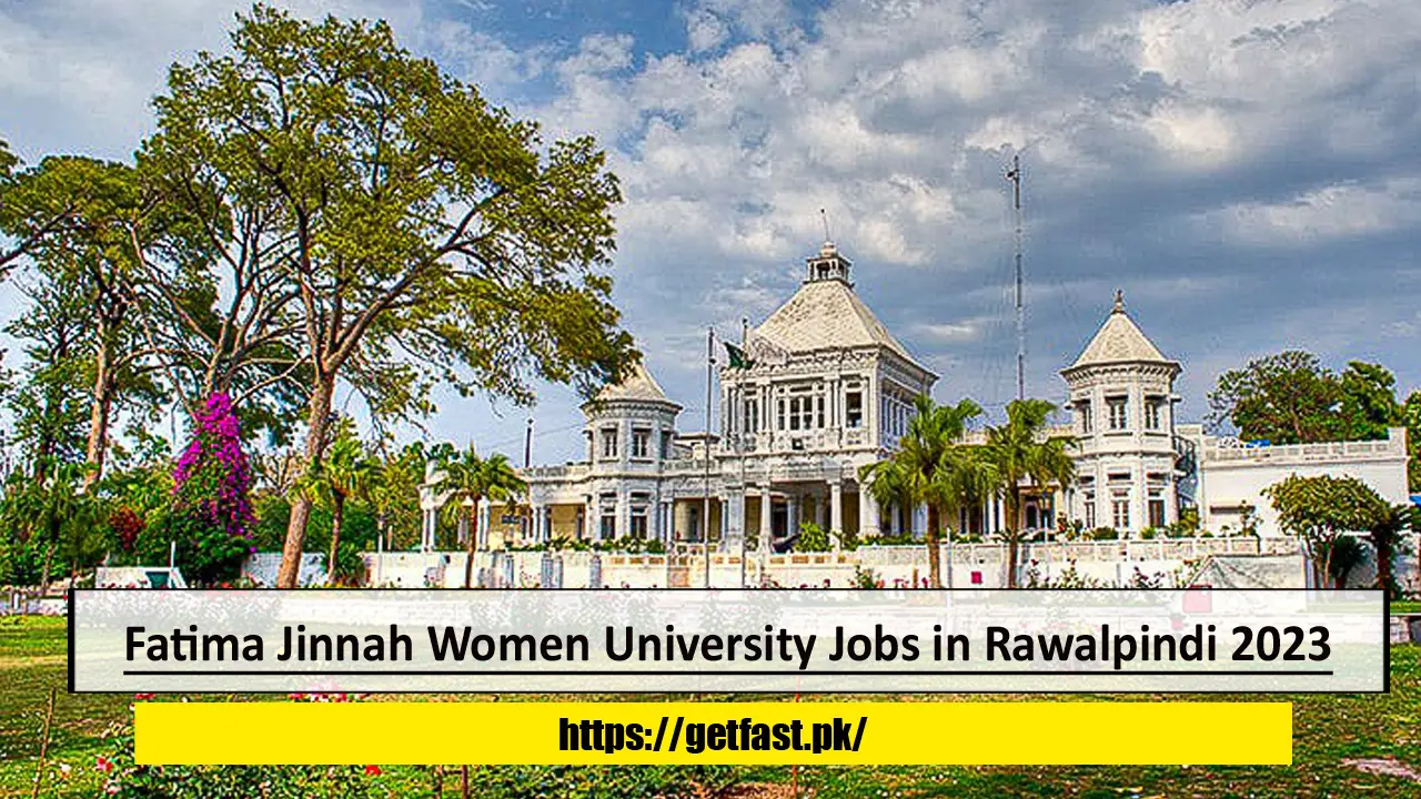 Fatima Jinnah Women University Jobs in Rawalpindi 2023
