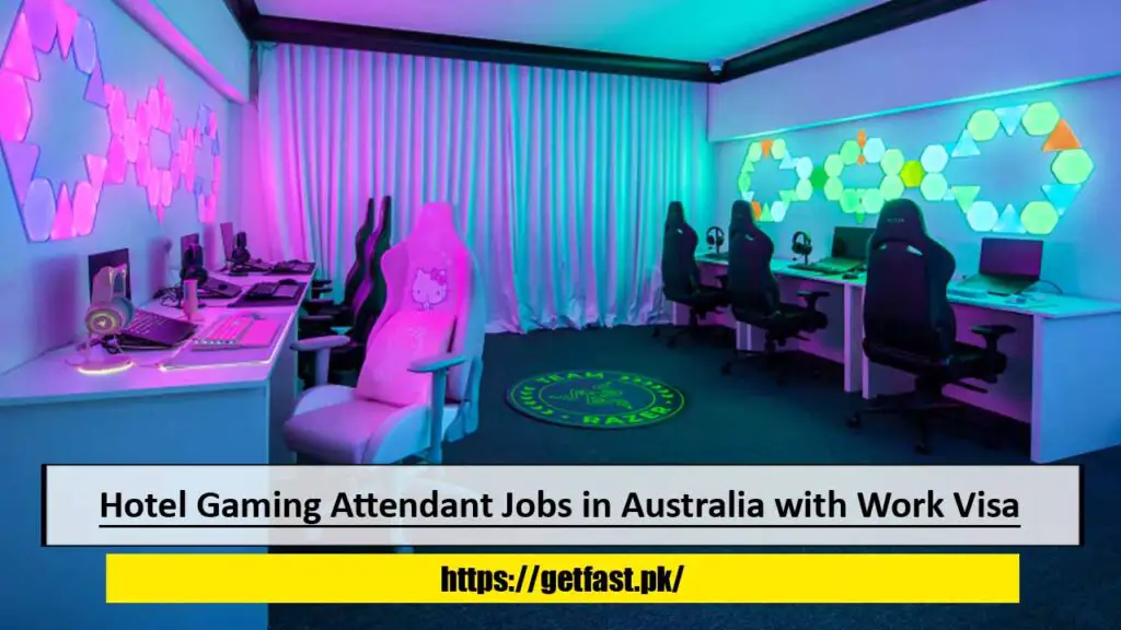 Hotel Gaming Attendant Jobs in Australia with Work Visa - Apply Now