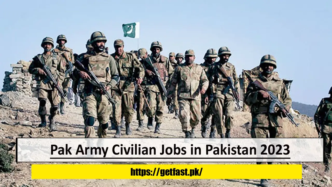 Pak Army Civilian Jobs in Pakistan 2023