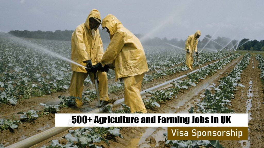 500+ Agriculture and Farming Jobs in UK with Visa Sponsorship