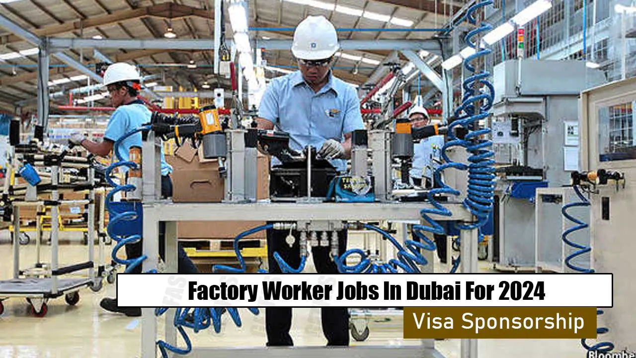 Factory Worker Jobs In Dubai For 2024