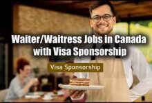 Waiter/Waitress Jobs in Canada with Visa Sponsorship