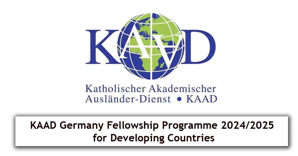 KAAD Germany Fellowship Programme 2024/2025 for Developing Countries