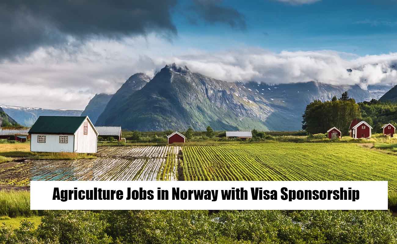 Agriculture Jobs in Norway with Visa Sponsorship