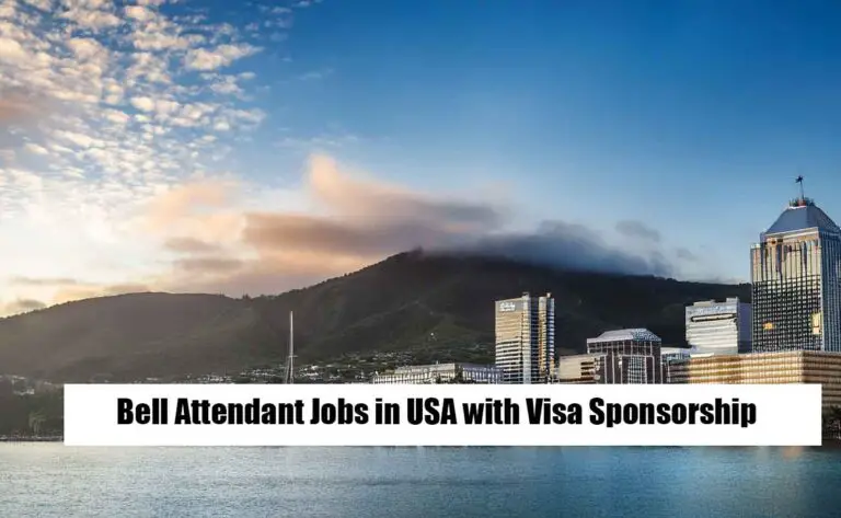 Bell Attendant Jobs in USA with Visa Sponsorship