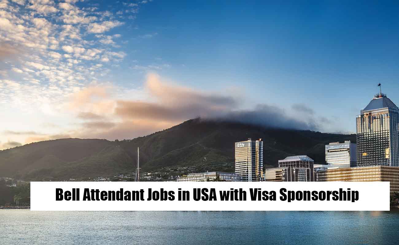 Bell Attendant Jobs in USA with Visa Sponsorship