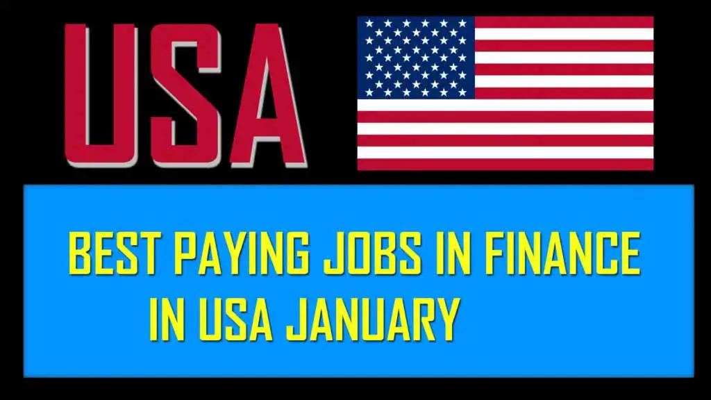 Best Paying Jobs in Finance in USA 2024 (Apply Online)