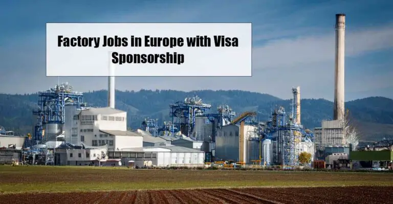 Factory Jobs in Europe