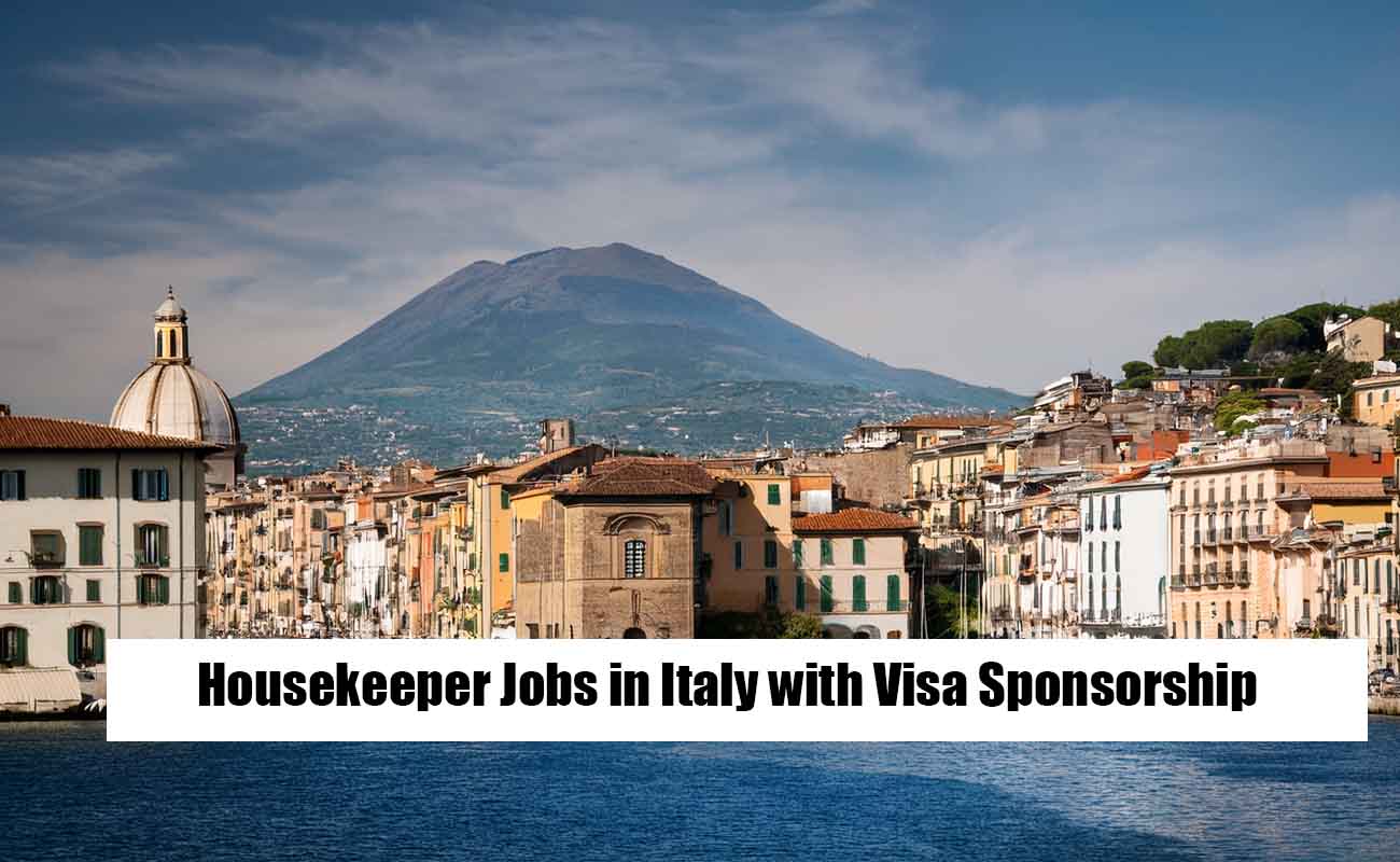 Housekeeper Jobs in Italy with Visa Sponsorship