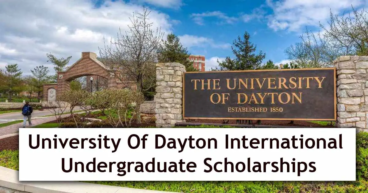 University Of Dayton International Undergraduate Scholarships