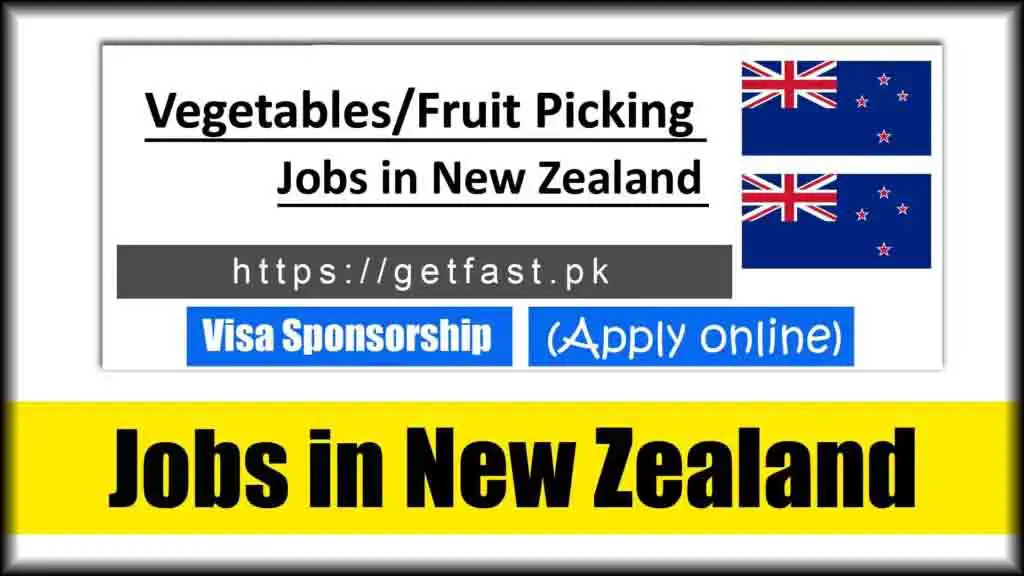 Vegetables/Fruit Picking Jobs in New Zealand 2024 with visa sponsorship - Apply Online