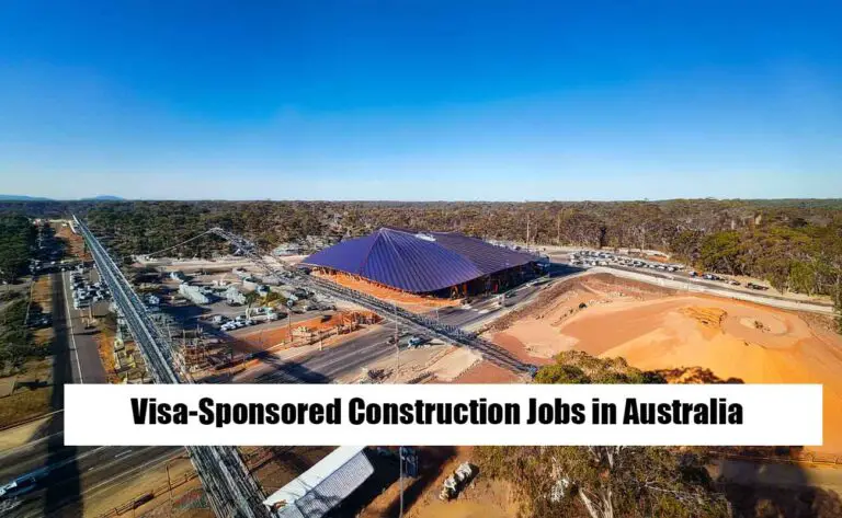 Visa-Sponsored Construction Jobs in Australia