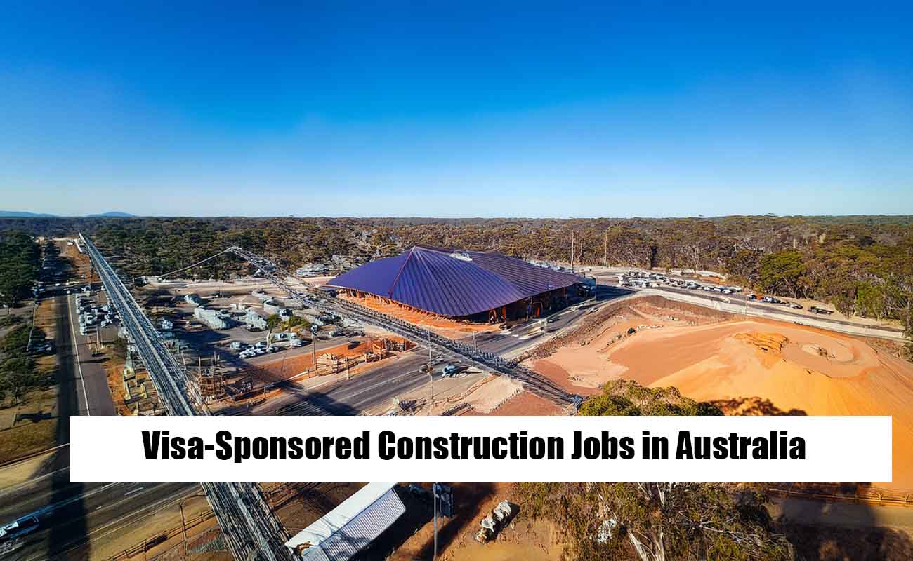 Visa-Sponsored Construction Jobs in Australia