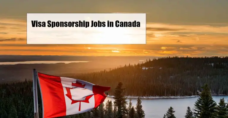 Visa Sponsorship Jobs in Canada