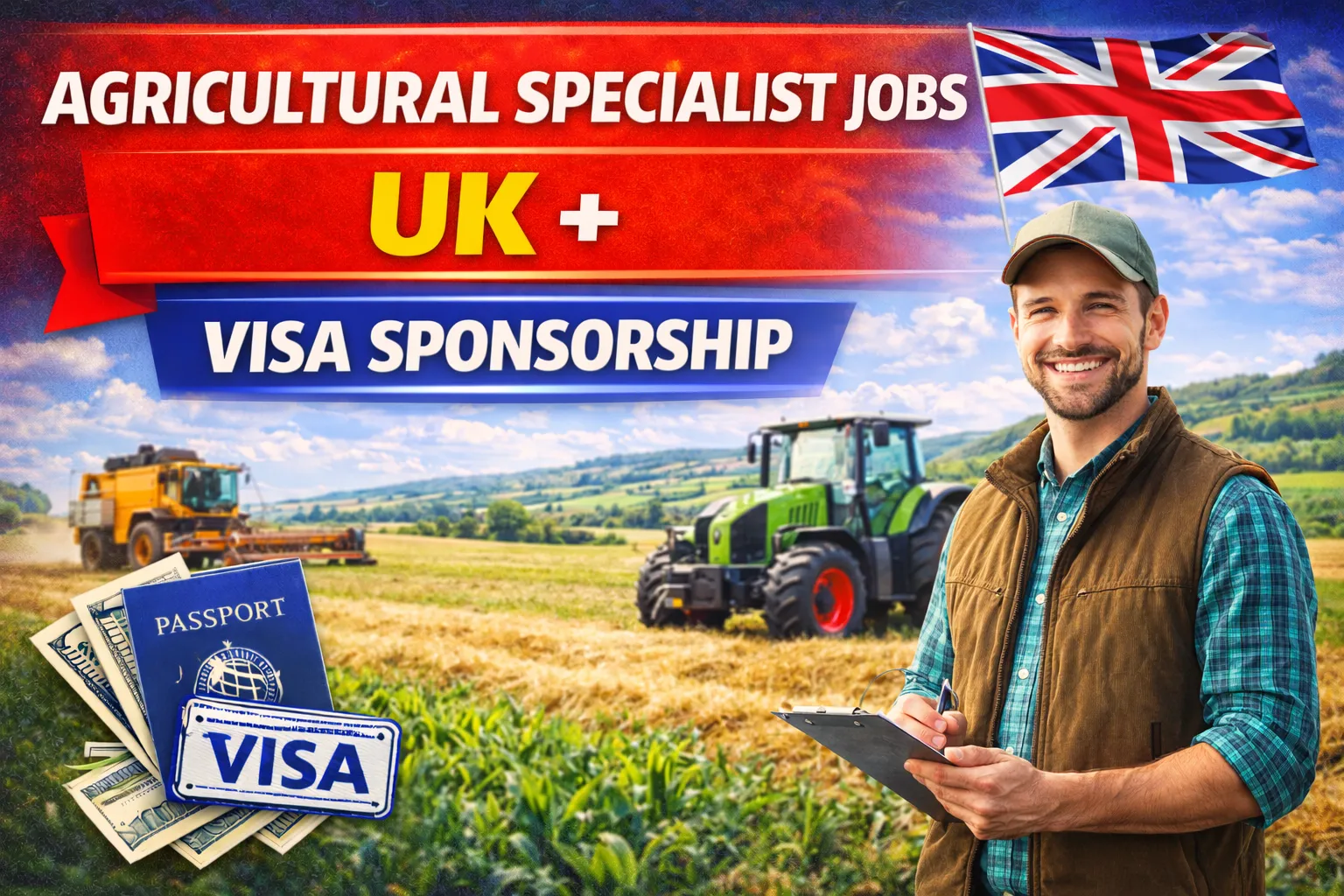 Agricultural Specialist Jobs in the UK with Visa Sponsorship