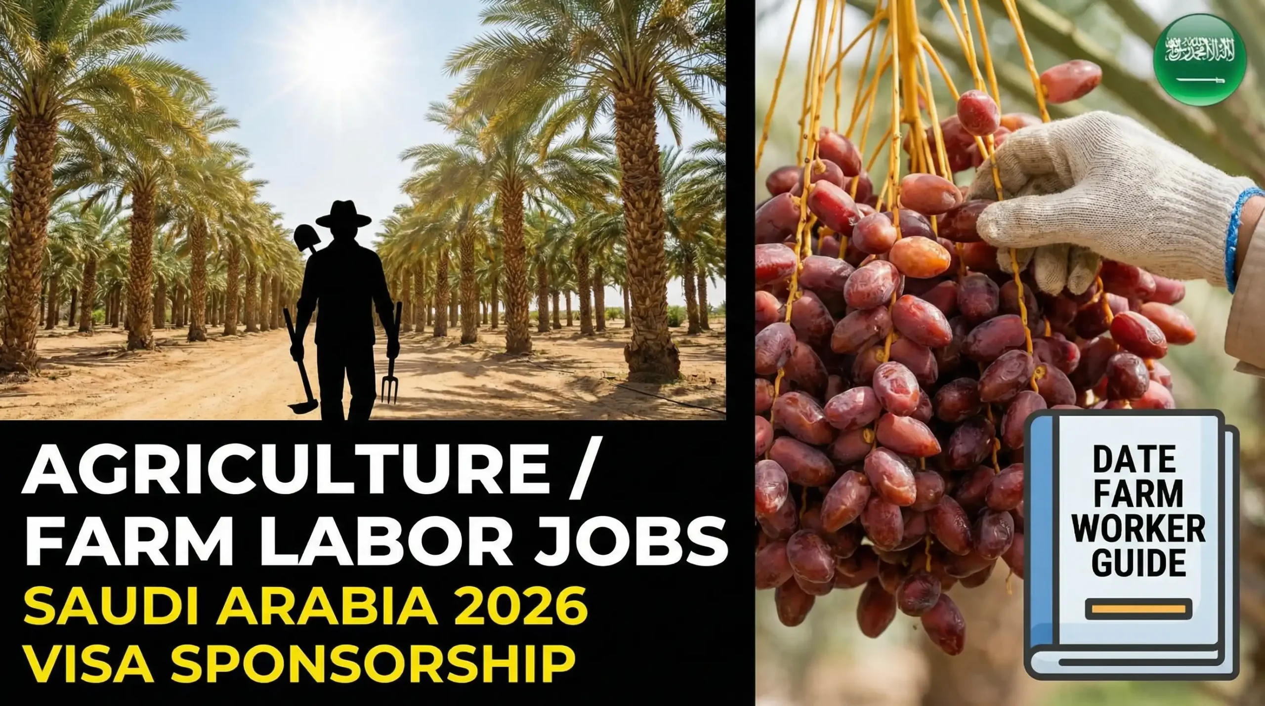 Agriculture / Farm Labor Jobs in Saudi Arabia 2026 with Visa Sponsorship – Date Farm Worker Guide