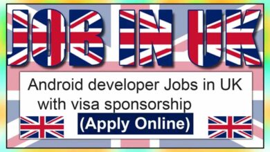 Android developer Jobs in UK with visa Sponsorship 2024