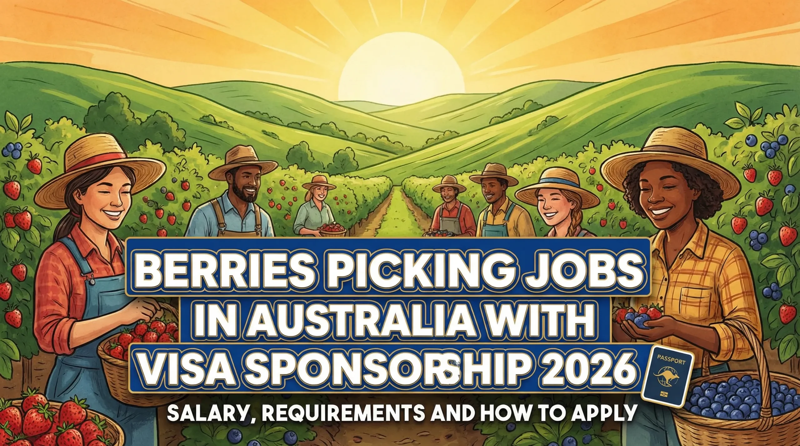 Berries Picking Jobs in Australia with Visa Sponsorship