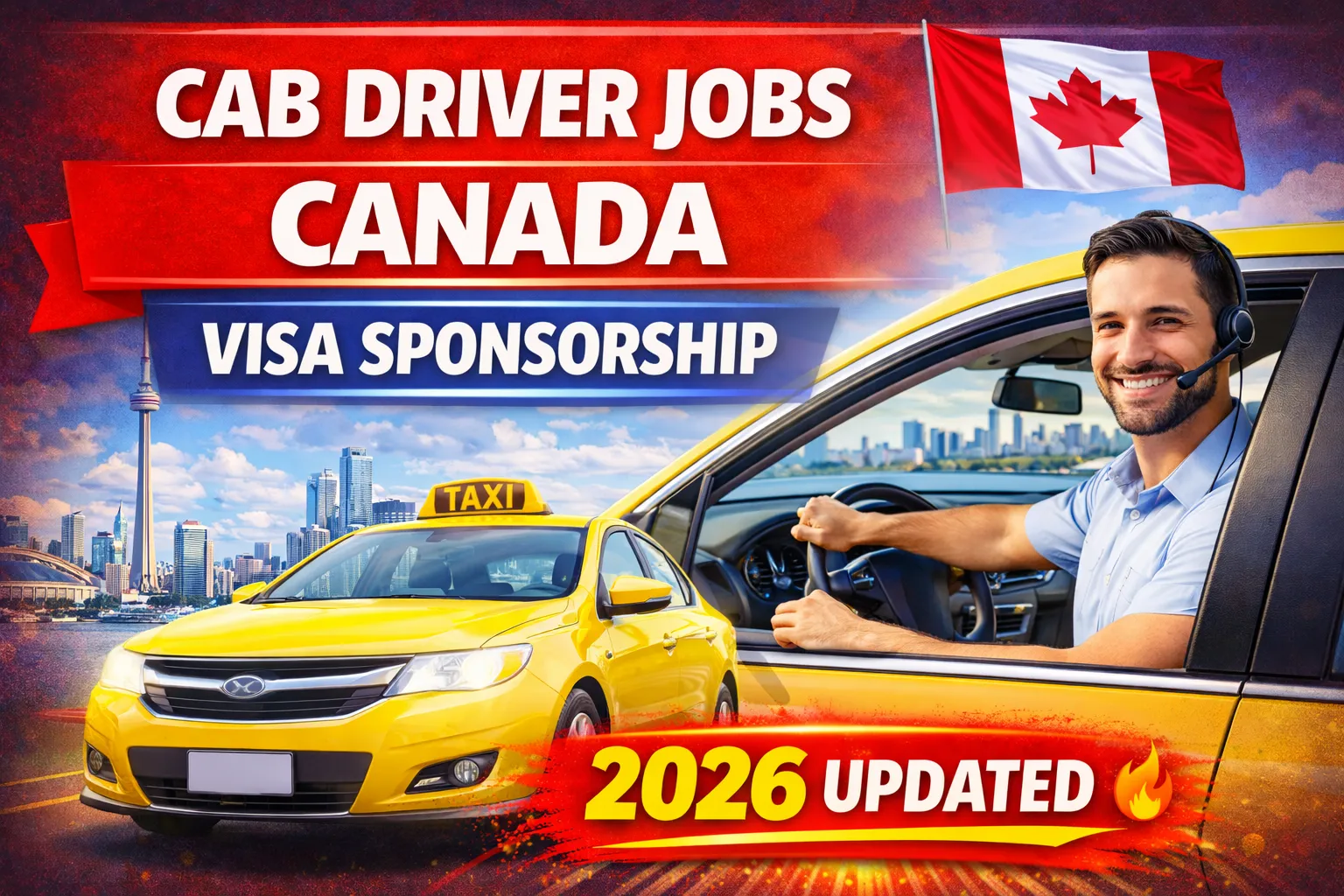 Cab Driver Jobs in Canada