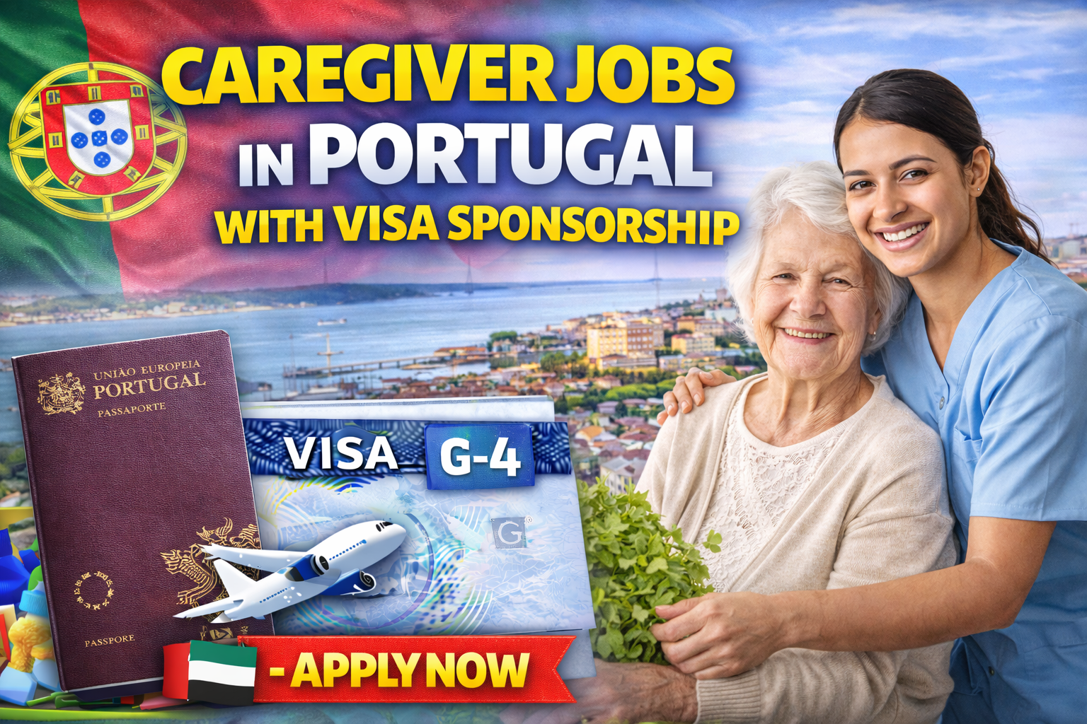Caregiver Jobs in Portugal with Visa Sponsorship