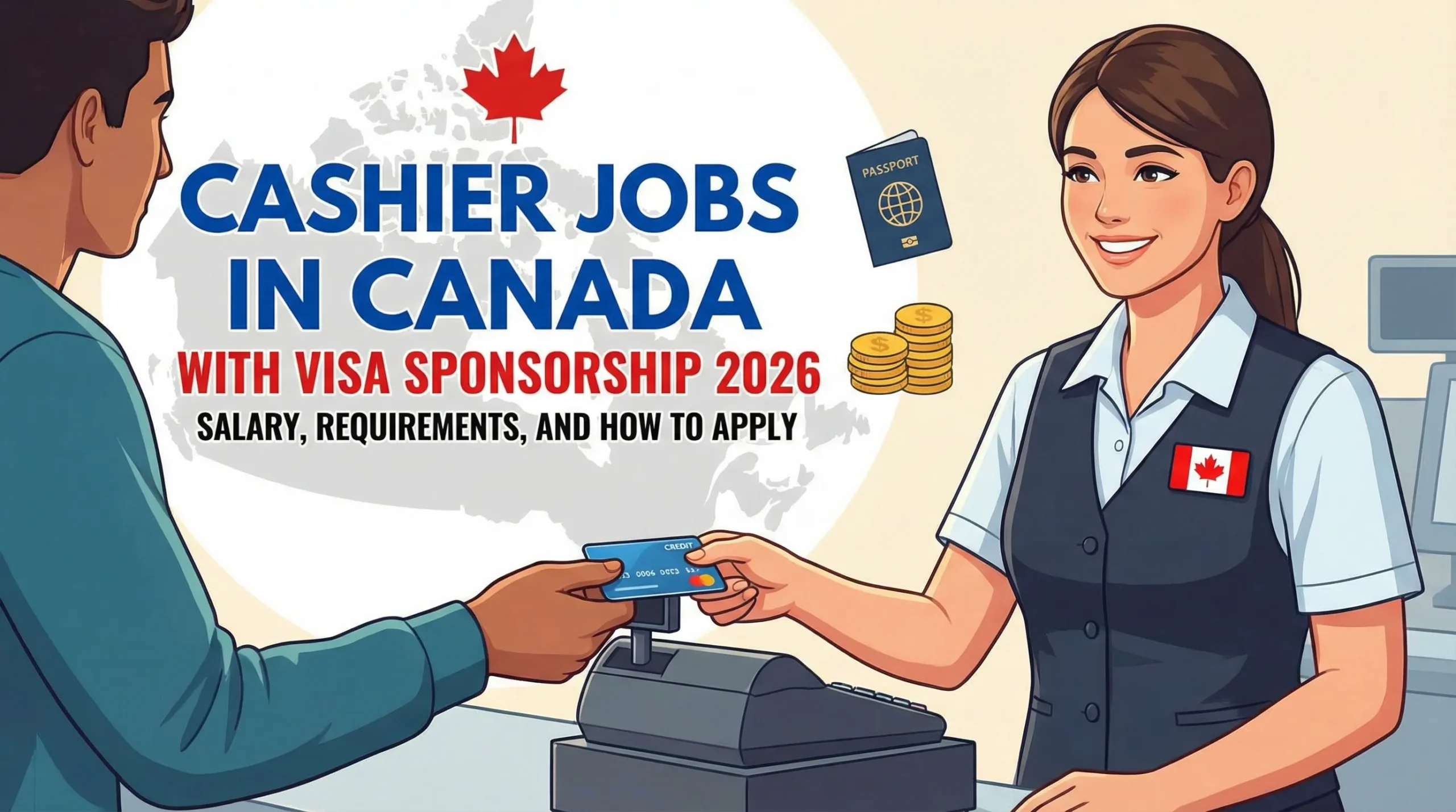 Cashier Jobs in Canada with Visa Sponsorship