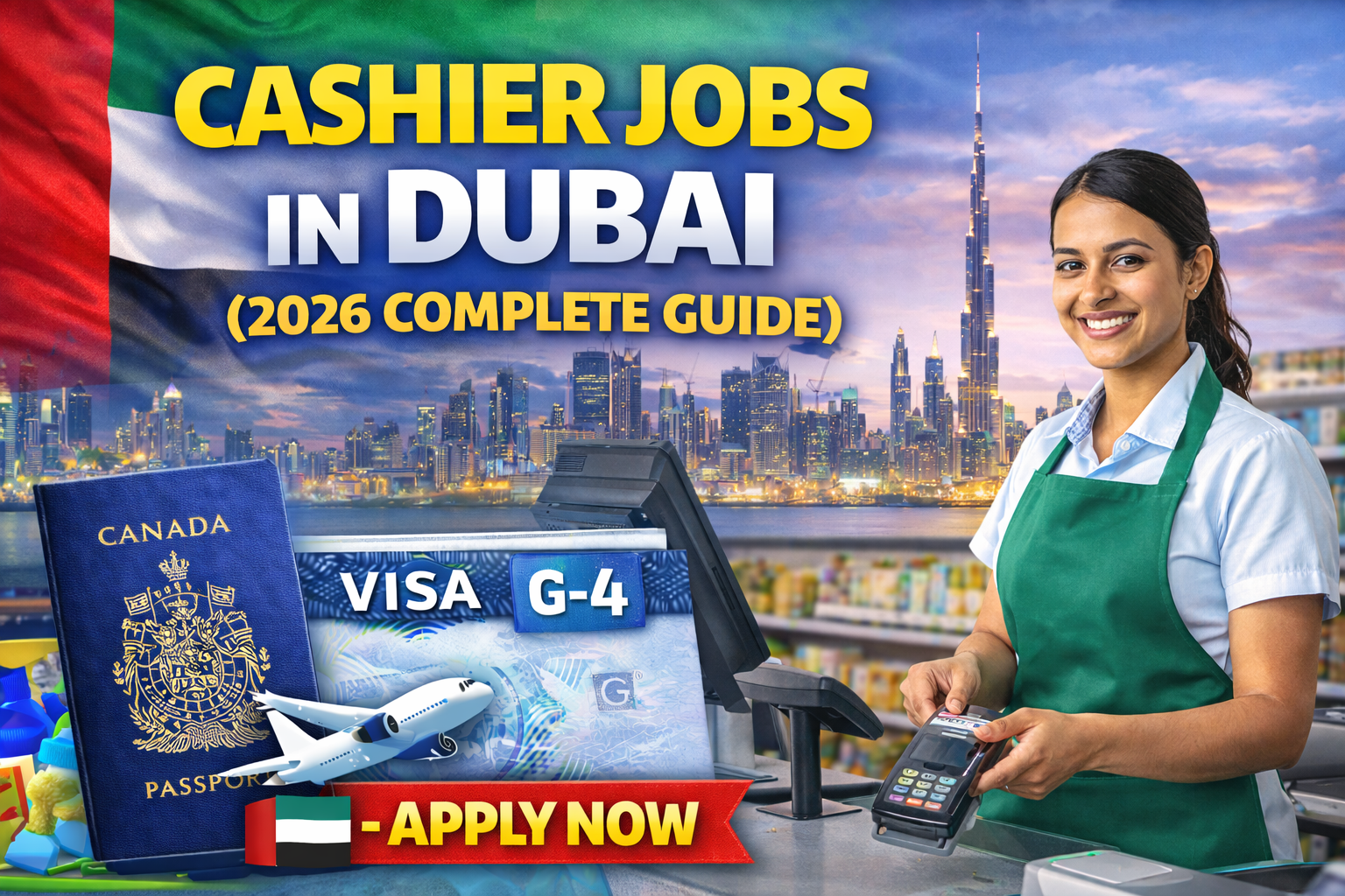 Cashier Jobs in Dubai