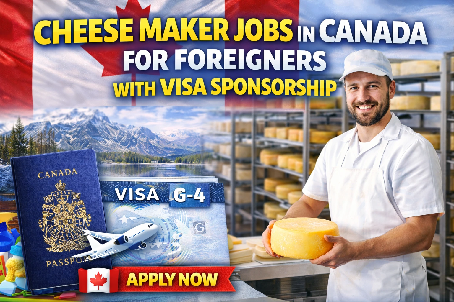 Cheese Maker Jobs in Canada for Foreigners with Visa Sponsorship