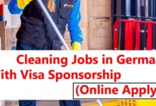 Cleaning Jobs in Germany With Visa Sponsorship 2024 (Online Apply)