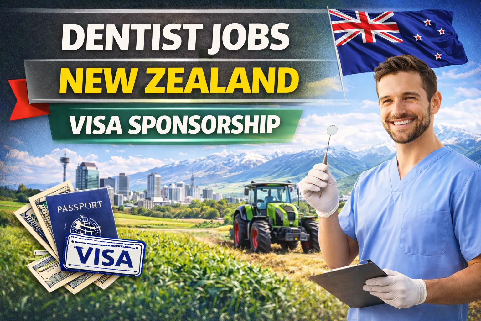 Dentist Jobs in New Zealand with Visa Sponsorship