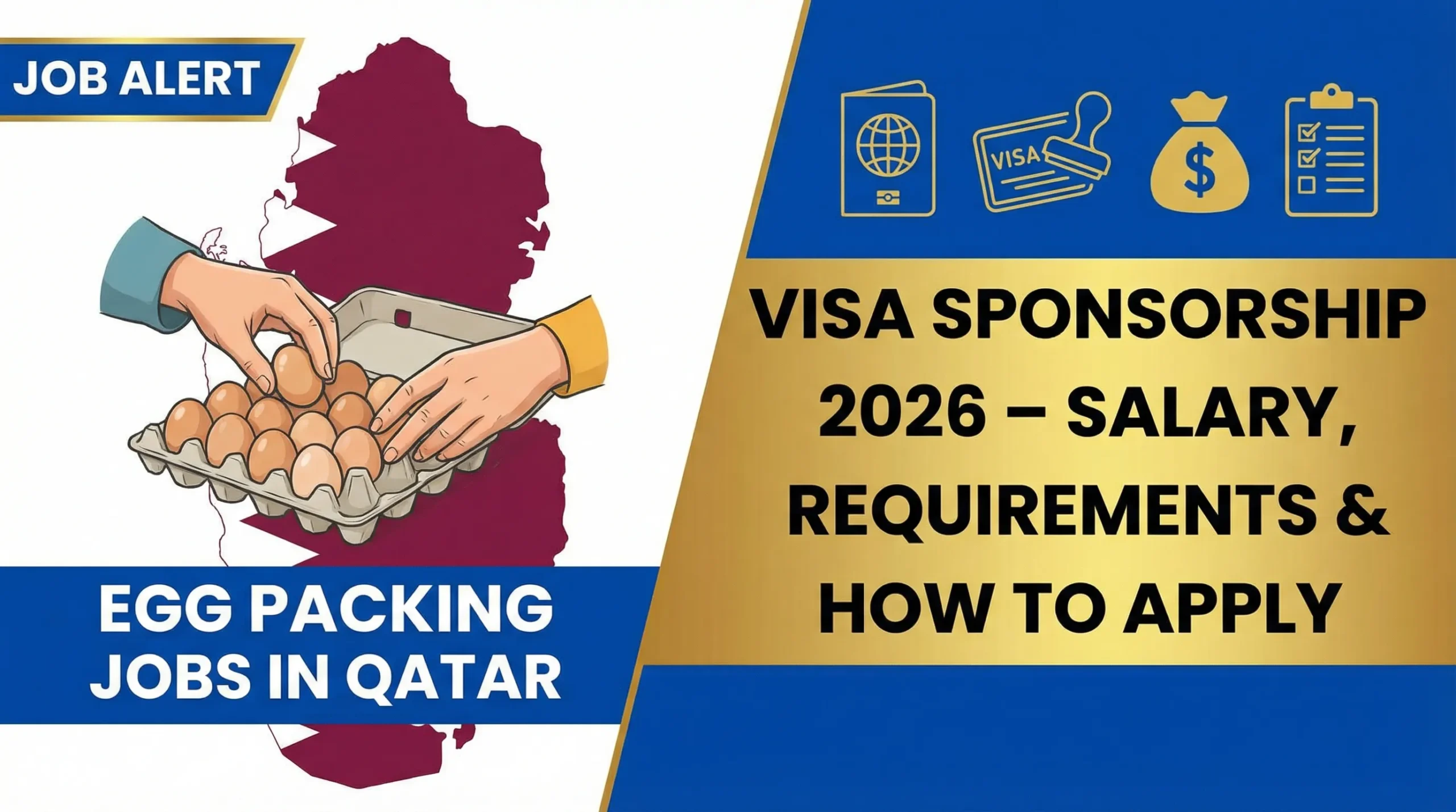 Egg Packing Jobs in Qatar with Visa Sponsorship