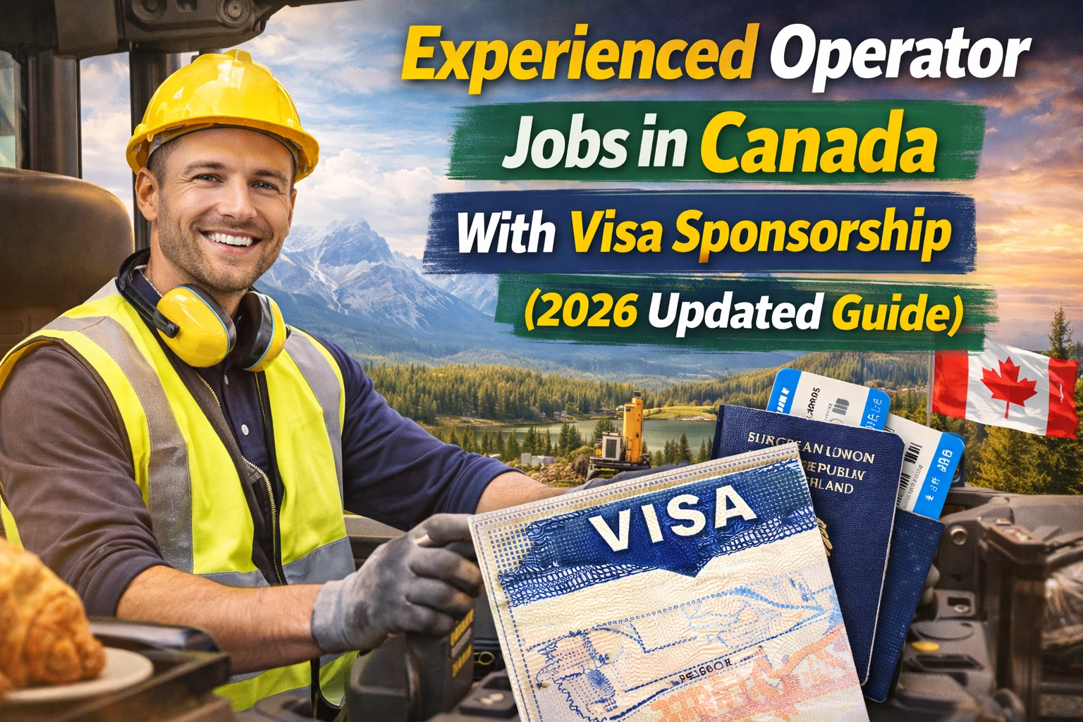 Experienced Operator Jobs in Canada With Visa Sponsorship