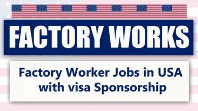 Factory Worker Jobs in USA with visa Sponsorship 2024 (Apply Online)