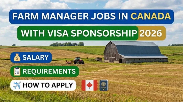 Farm Manager Jobs in Canada with Visa Sponsorship