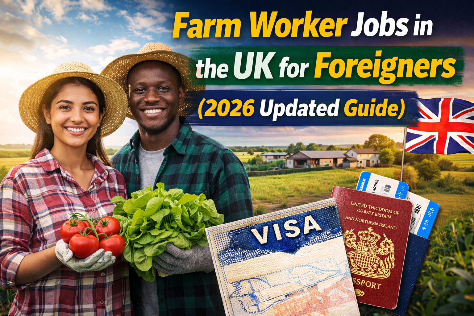 Farm Worker Jobs in the UK for Foreigners