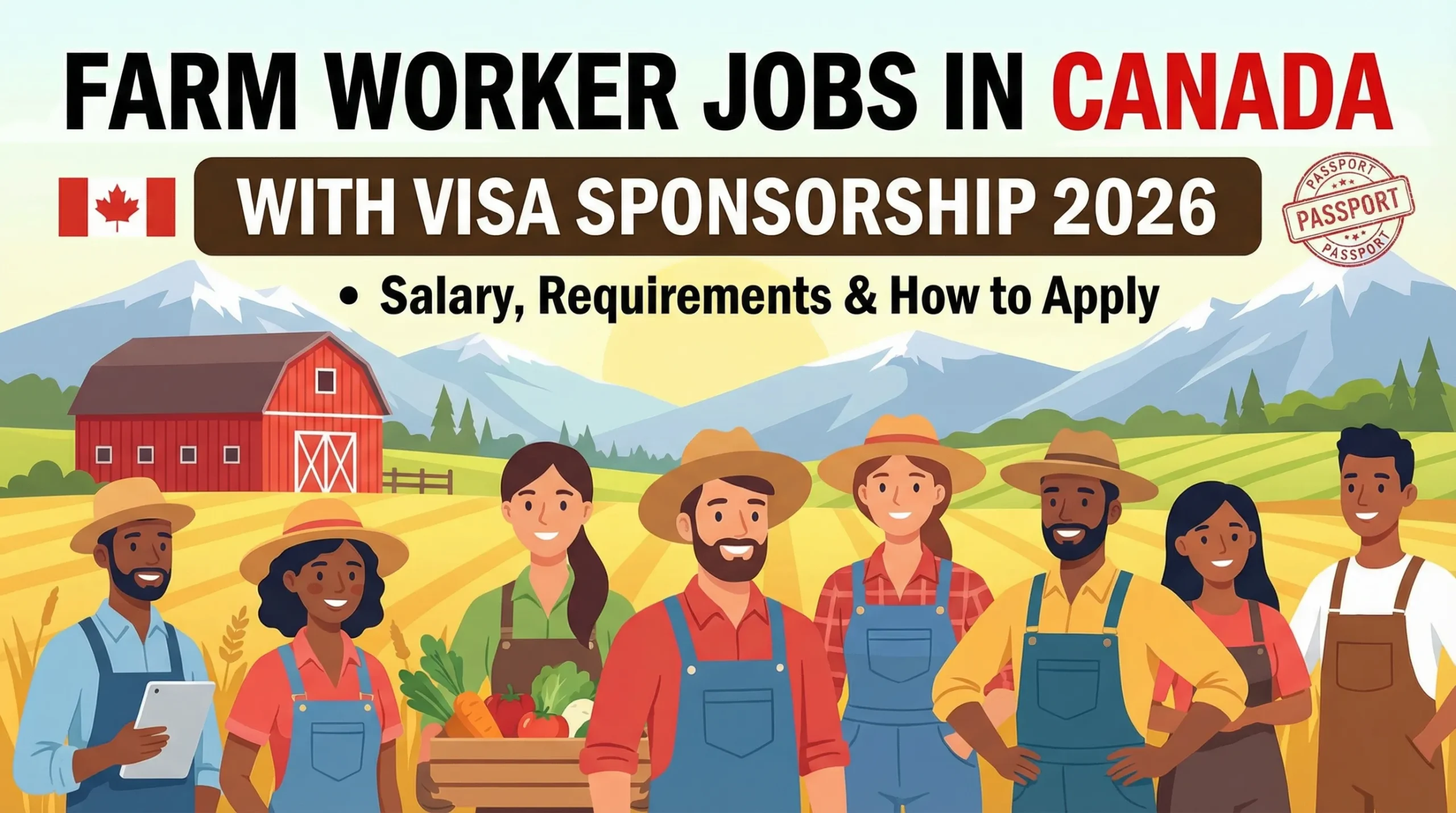 Farm Worker Jobs in Canada with Visa Sponsorship