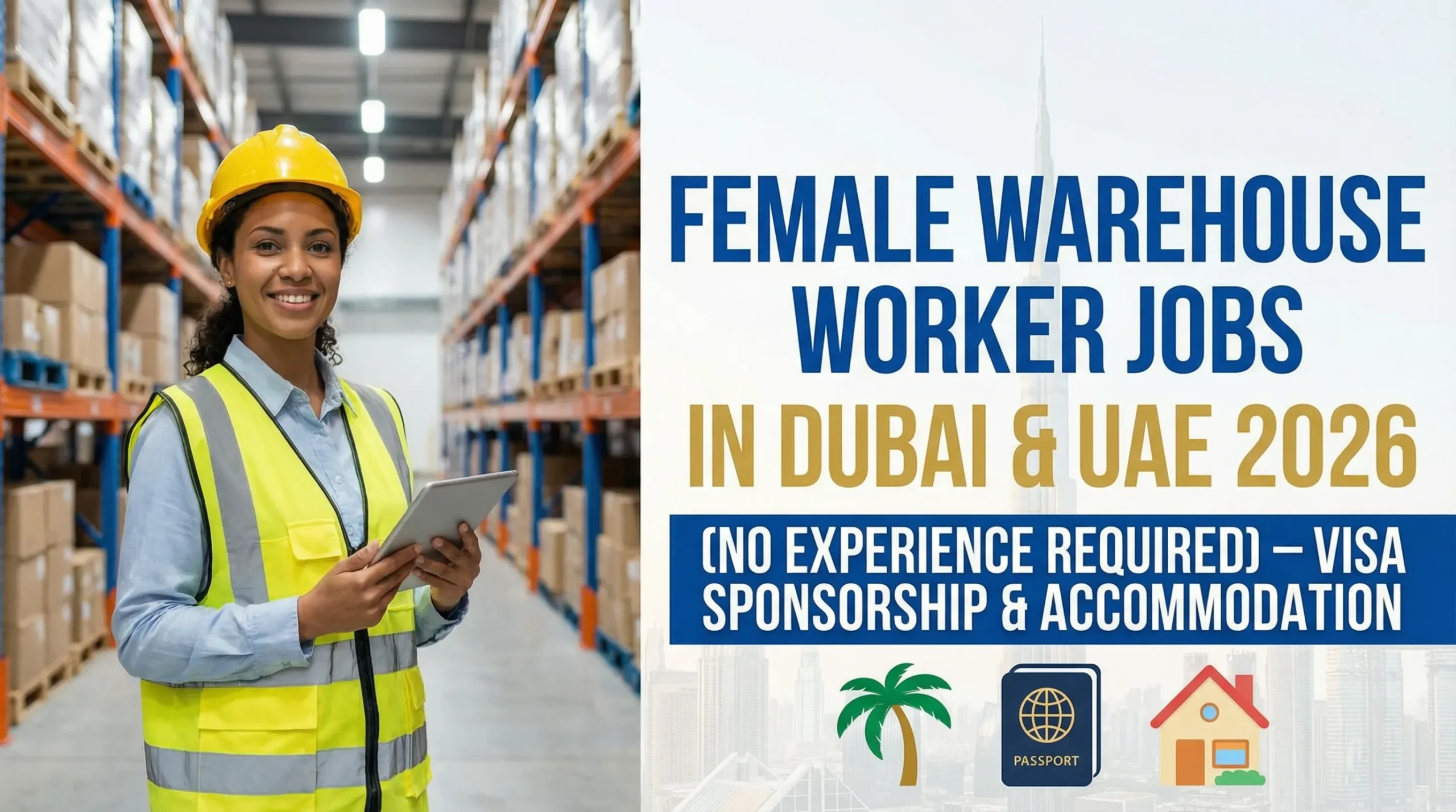 Female Warehouse Worker Jobs in Dubai & UAE