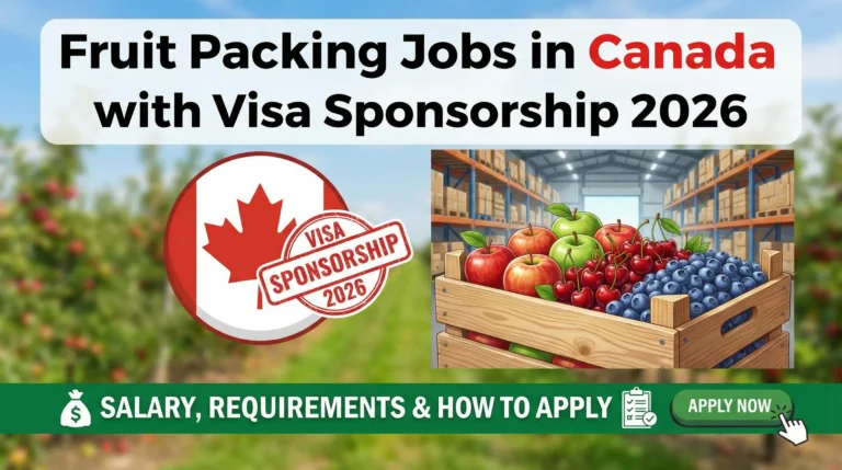 Fruit Packing Jobs in Canada with Visa Sponsorship