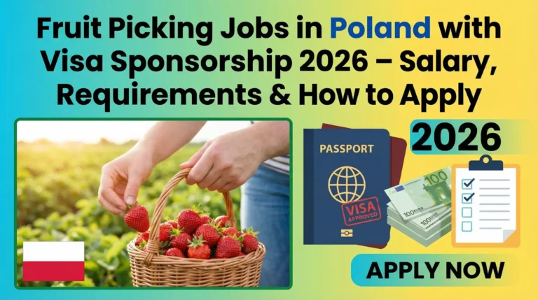 Fruit Picking Jobs in Poland with Visa Sponsorship