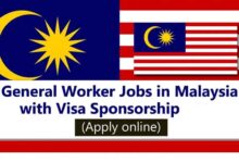 General Worker Jobs in Malaysia with Visa Sponsorship 2024