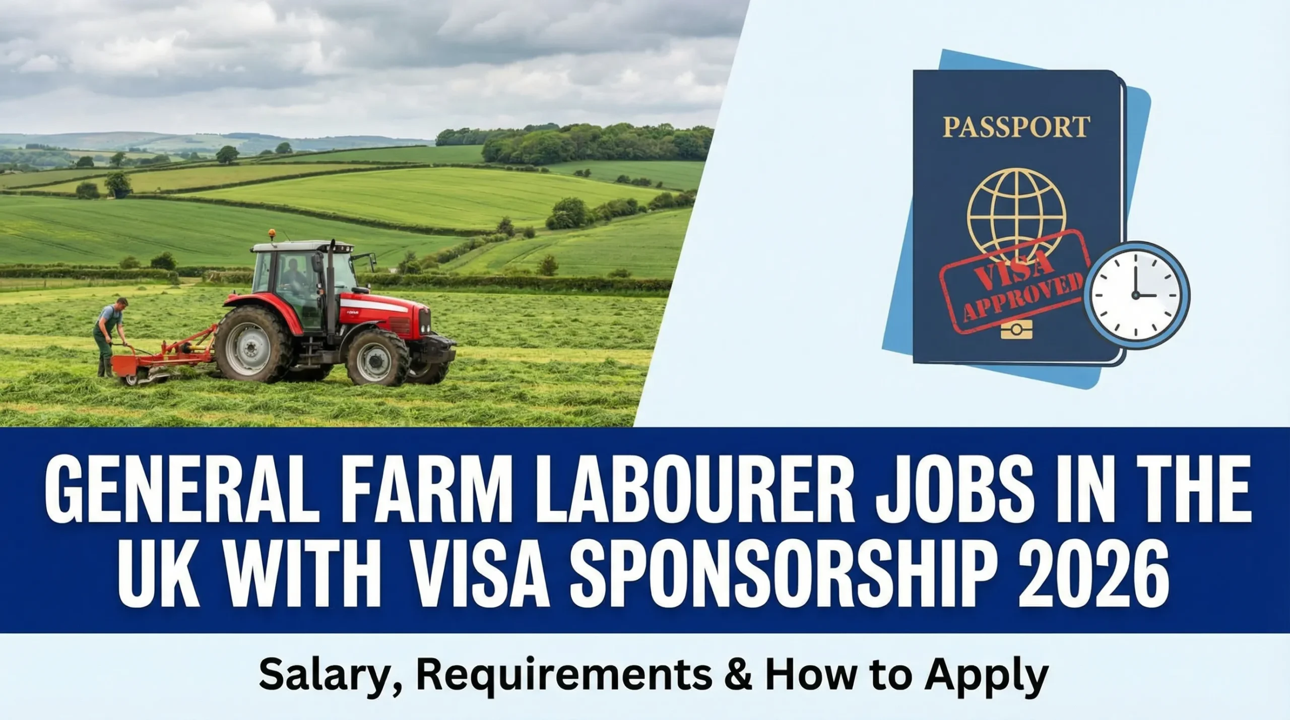 General Farm Labourer Jobs in the UK with Visa Sponsorship