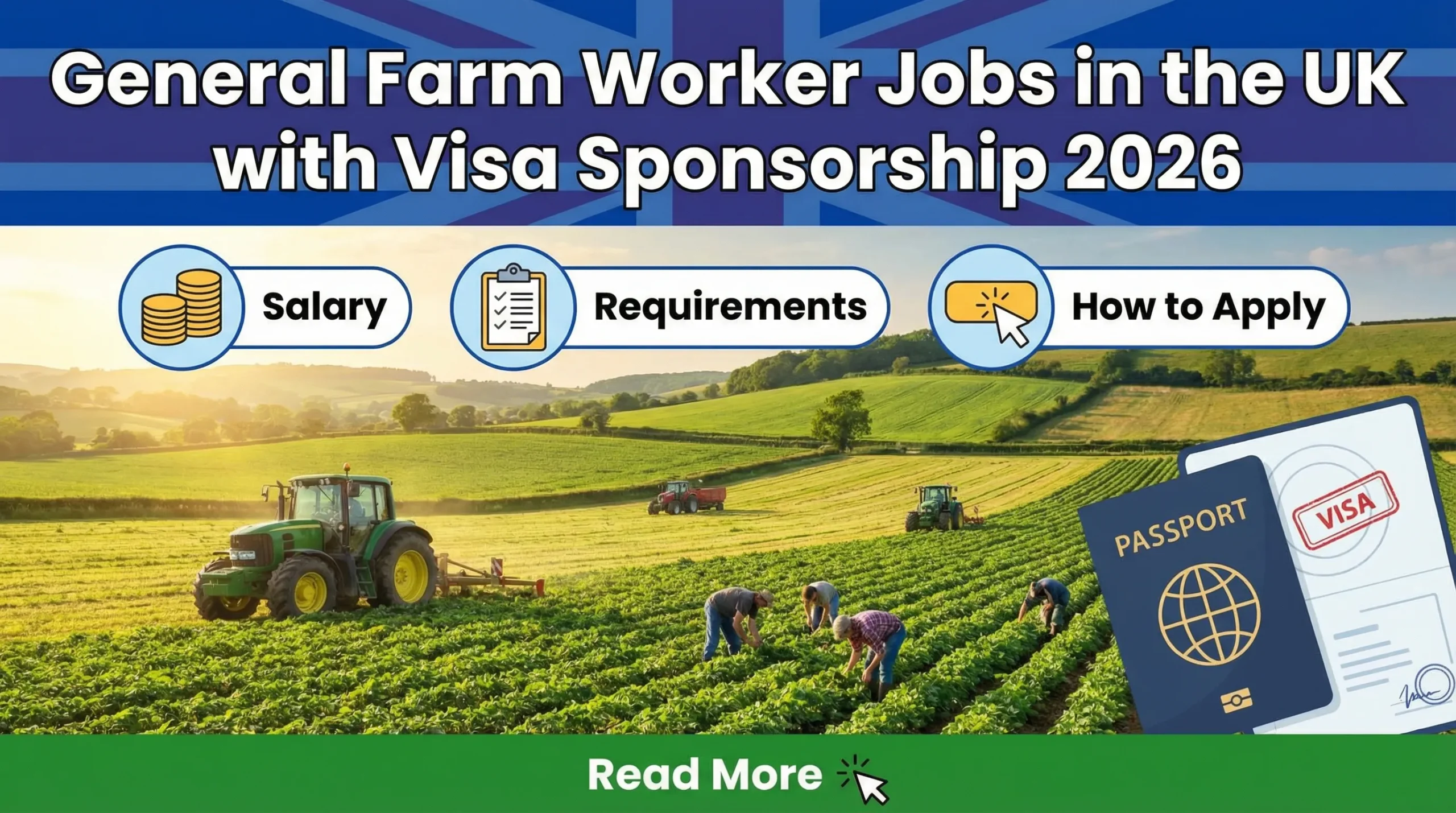 General Farm Worker Jobs in the UK with Visa Sponsorship