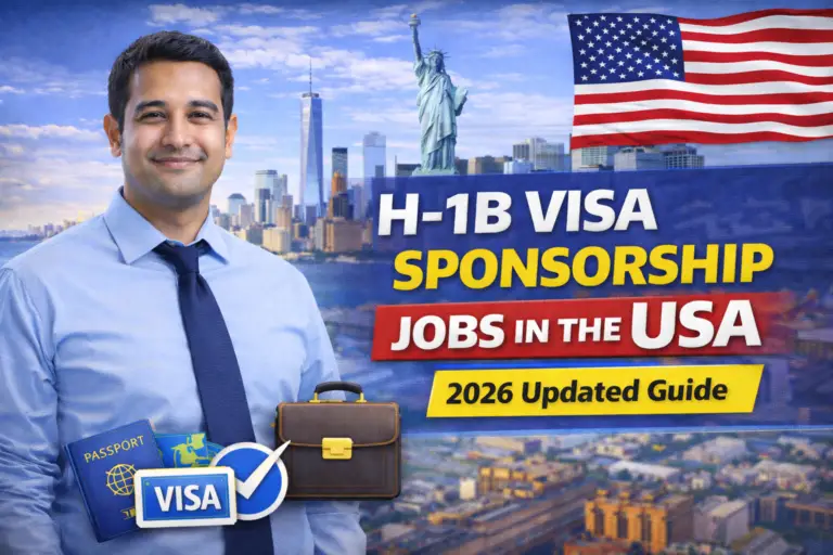 H-1B Visa Sponsorship Jobs in the USA
