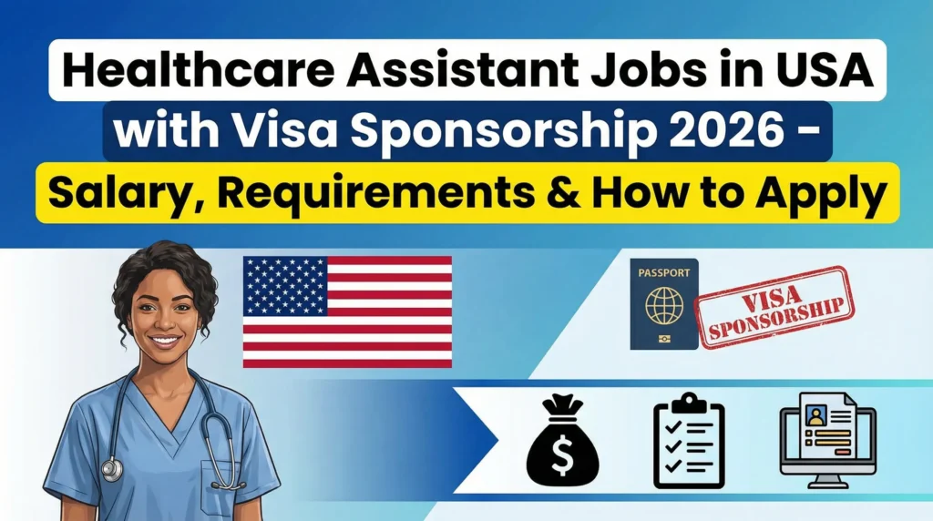 Healthcare Assistant Jobs in USA with Visa Sponsorship 2026 – Salary ...