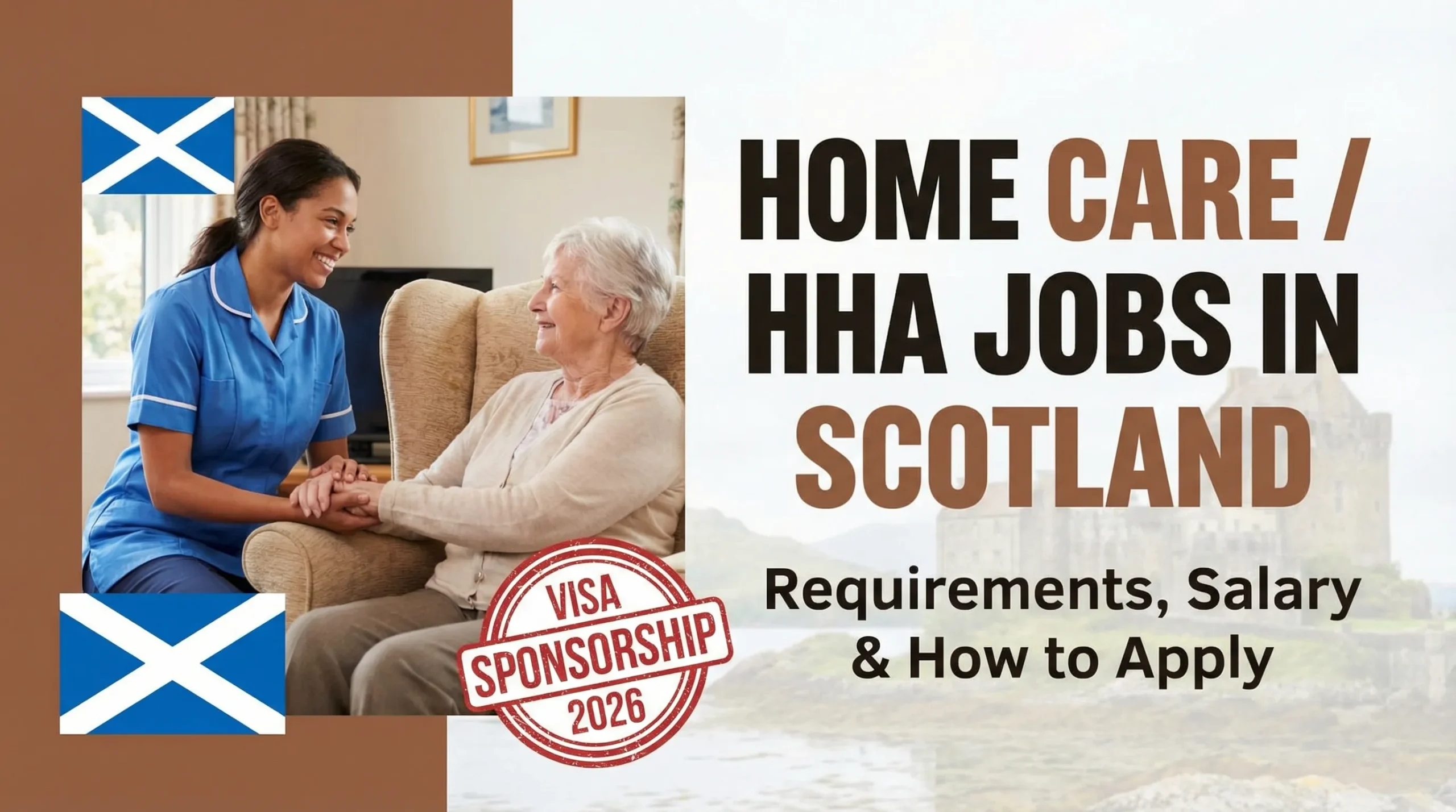 Home Care / Home Health Aide Jobs in Scotland with Visa Sponsorship